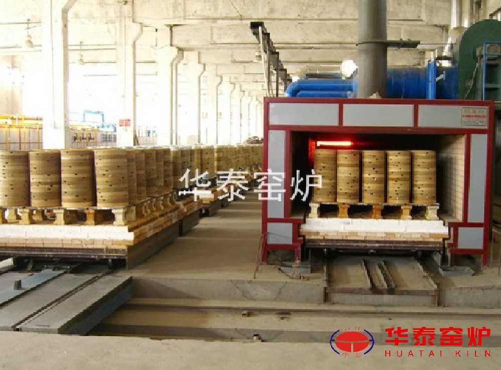 Wide section producer gas daily porcelain tunnel kiln