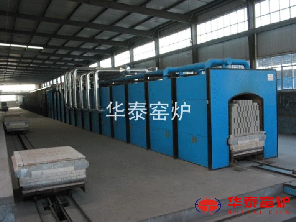 Refractory material tunnel kiln