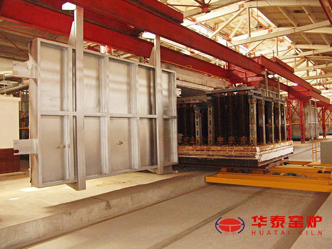 High voltage electric porcelain shuttle kiln